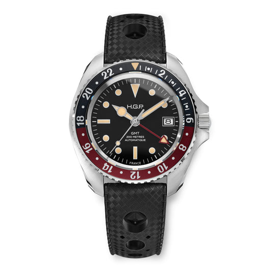 Diver GMT 200M Automatic Vintage Watch - "Coke"