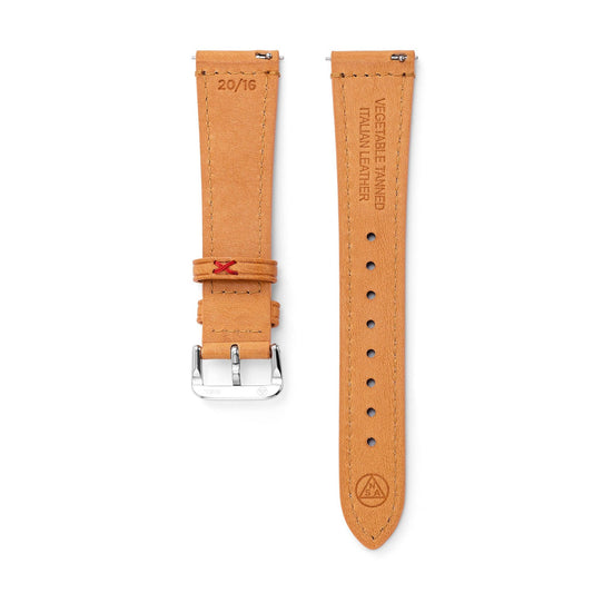 Natural Leather Strap & Steel Buckle - NSA - HGP - Dive Watches