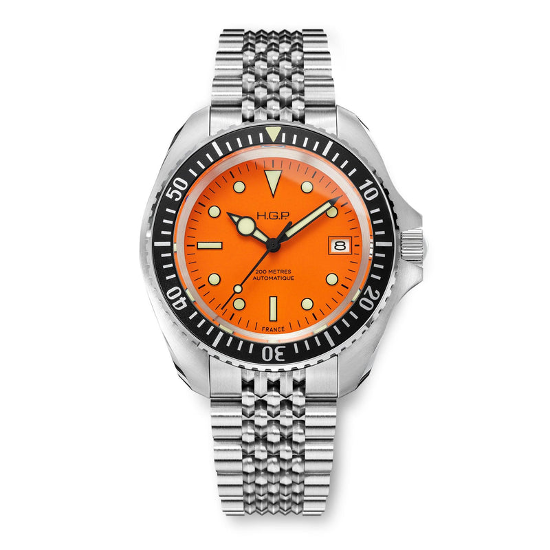 Montre de plongée Diver 200M automatic - Orange