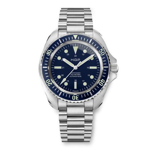 Diver 200M Automatic Commando Diving Watch - Blue