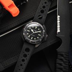 Diver 200M Mecaquartz Diving Watch - Black PVD