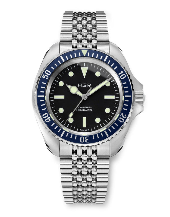 Diver 200M Mecaquartz Diving Watch - Blue