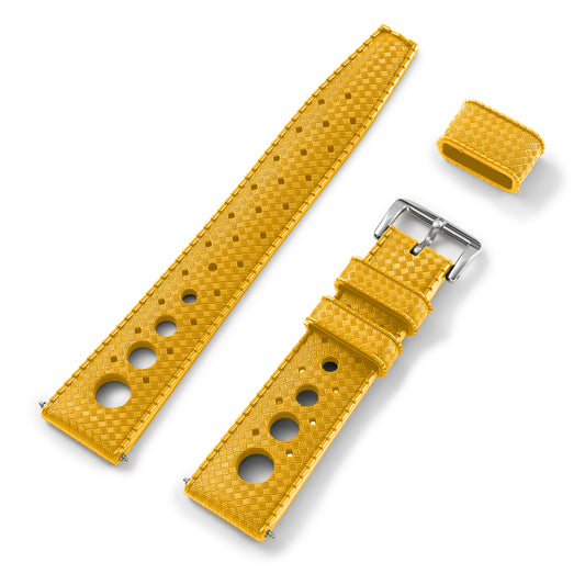 Yellow "Rally" Tropic Rubber Strap - NSA