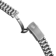 Bracelet 3 maillons brossé en acier - NSA