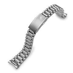 Bracelet 3 maillons brossé en acier - NSA