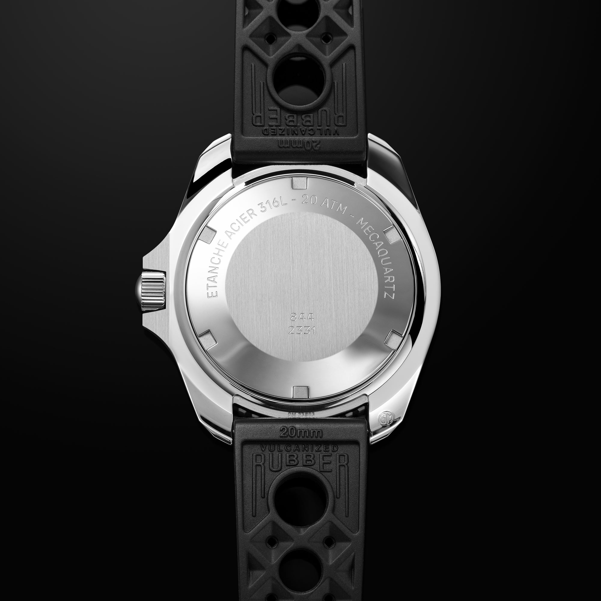 Montre de plongée Diver 200M Mecaquartz - Jaune