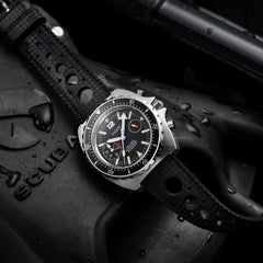 Diver 200M Chrono-Mecaquartz Chronograph - Black Big-Eye