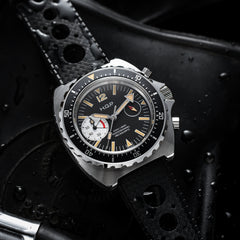 Diver 200M Chrono-Mecaquartz Chronograph - Vintage Black & White Big-Eye
