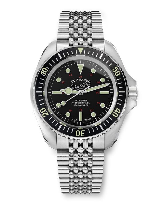 Montre de plongée Diver 200M Mecaquartz Commando - C3
