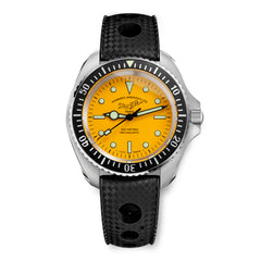 Montre de plongée Diver 200M Mecaquartz - Jaune