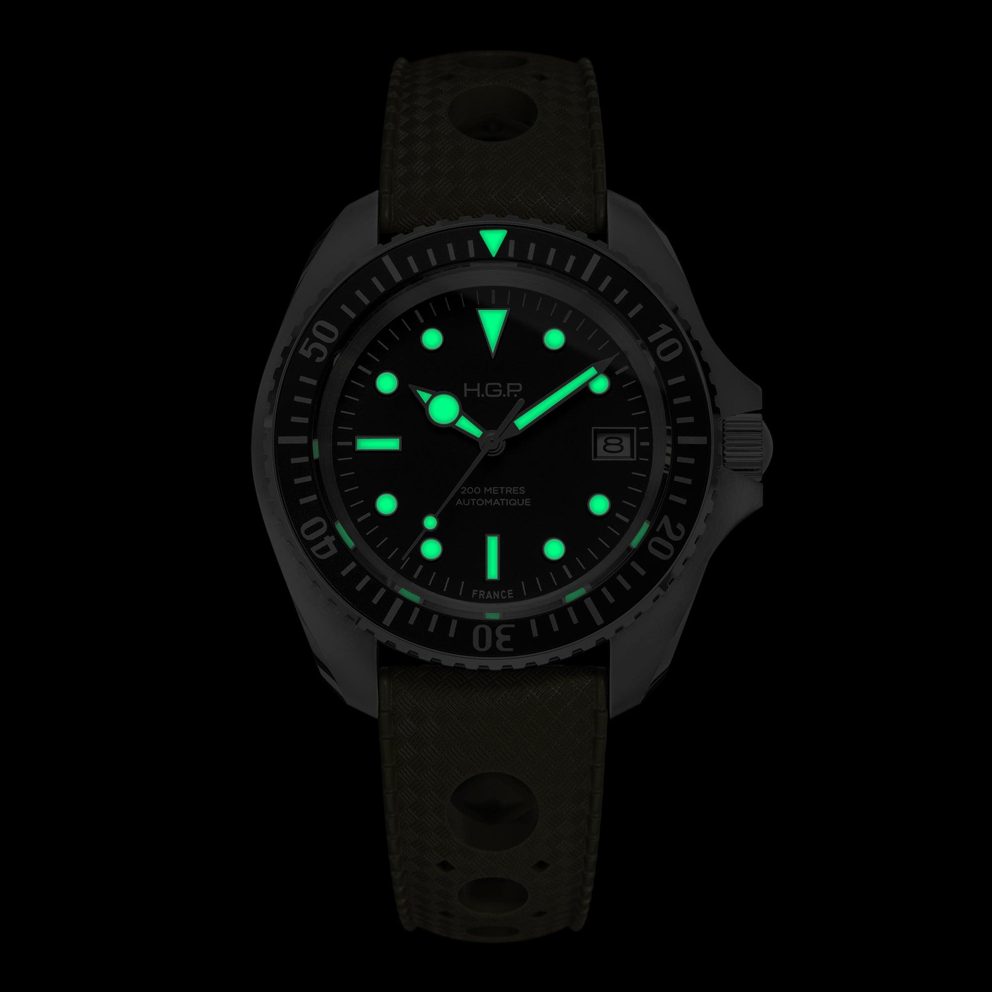 Diver 200M Automatic Diving Watch - HGP - Dive Watches