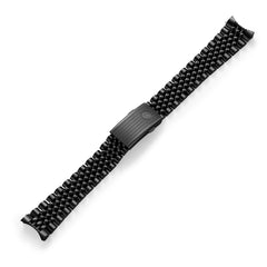 Montre de plongée bracelet Mecaquartz Diver 200M - PVD noir