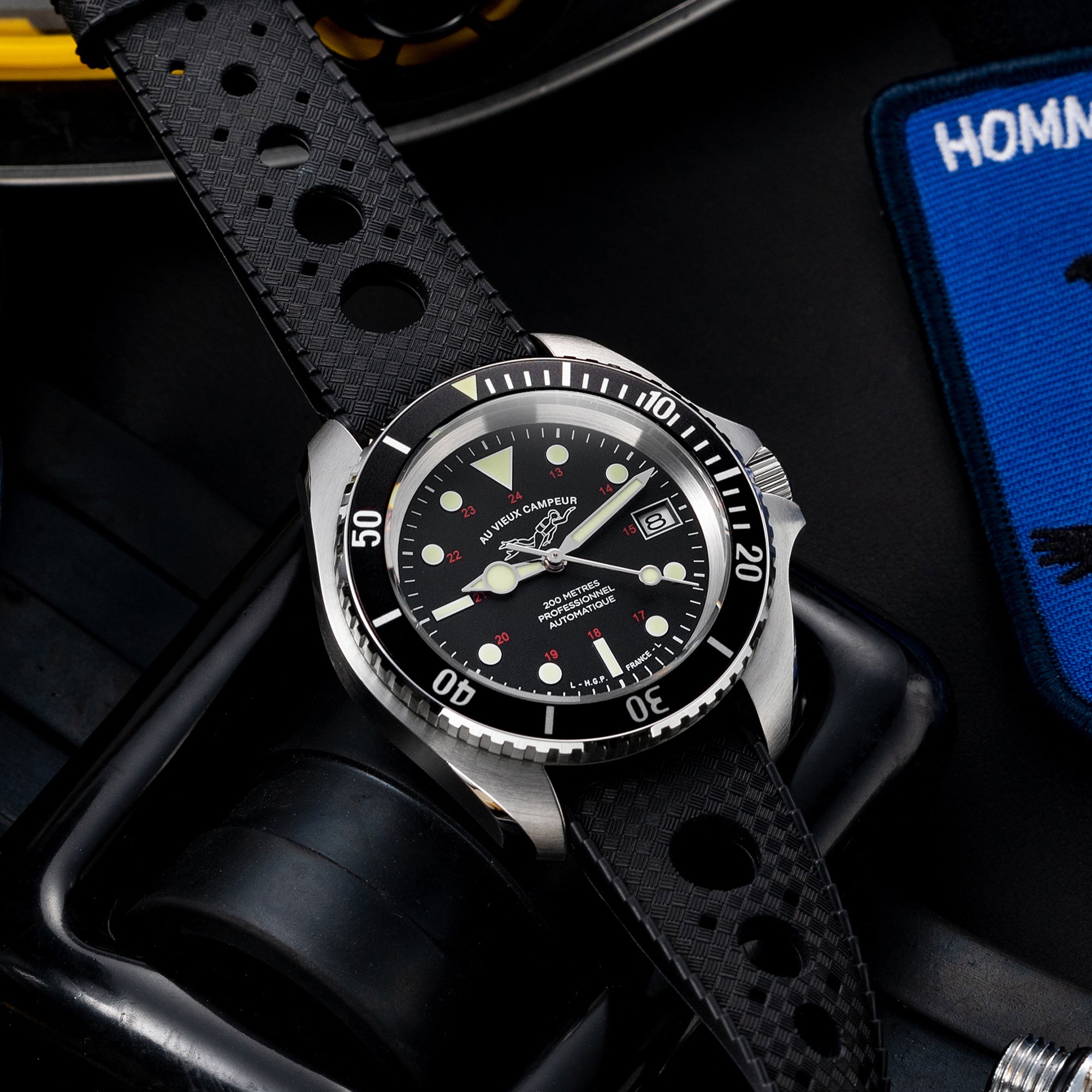 Montre de plongée Diver 200M Automatic - Édition Spéciale Au Vieux Campeur