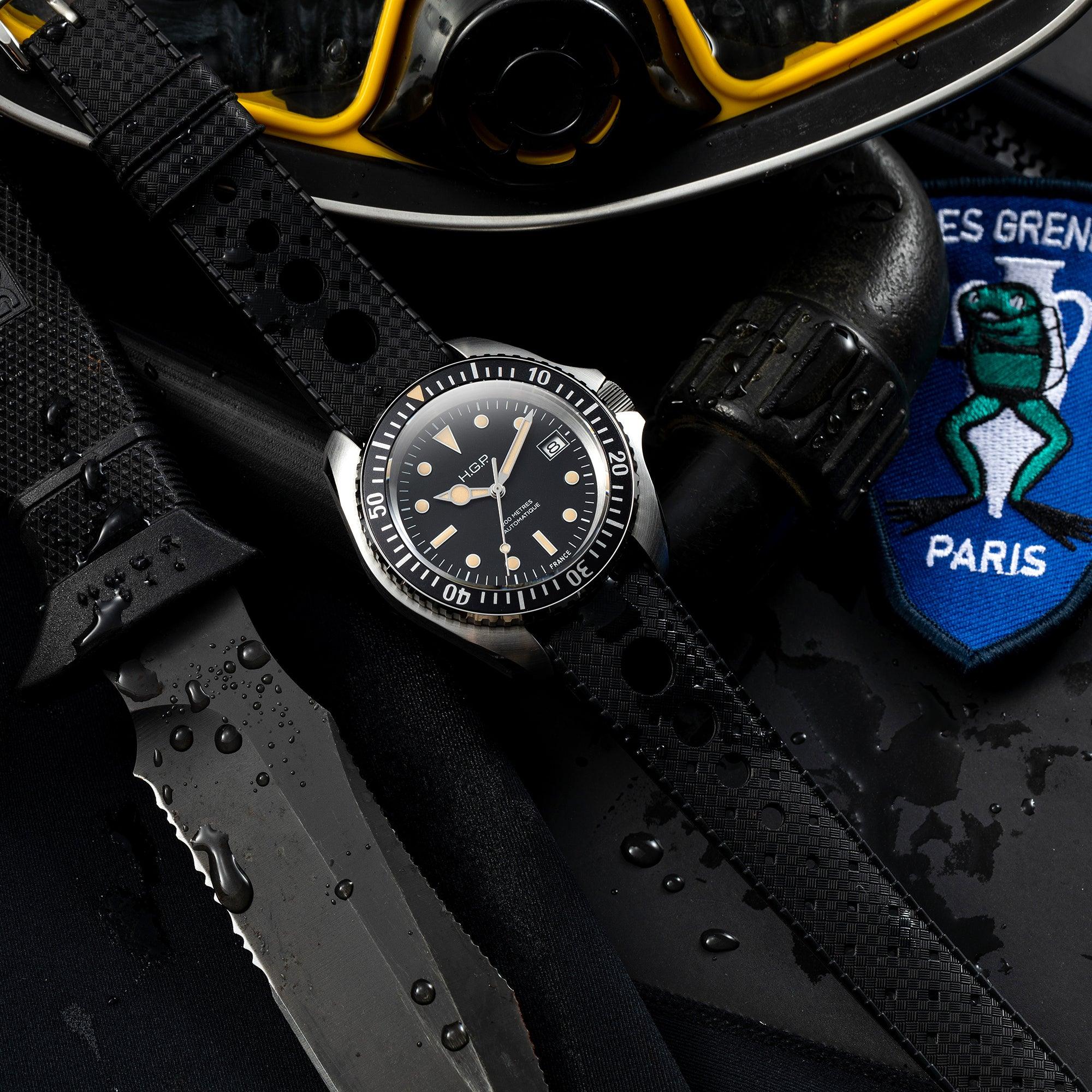 Diver 200M Automatic Vintage Diving Watch - HGP - Dive Watches