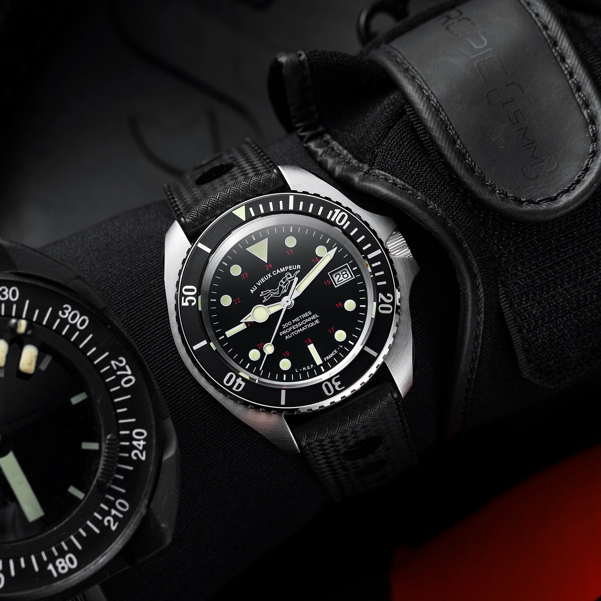 Montre de plongée Diver 200M Automatic - Édition Spéciale Au Vieux Campeur