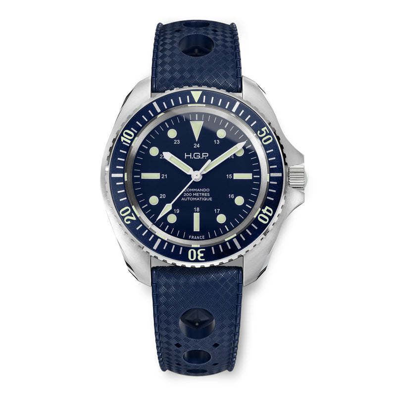Montre de plongée Diver 200M Automatic Commando - Bleue