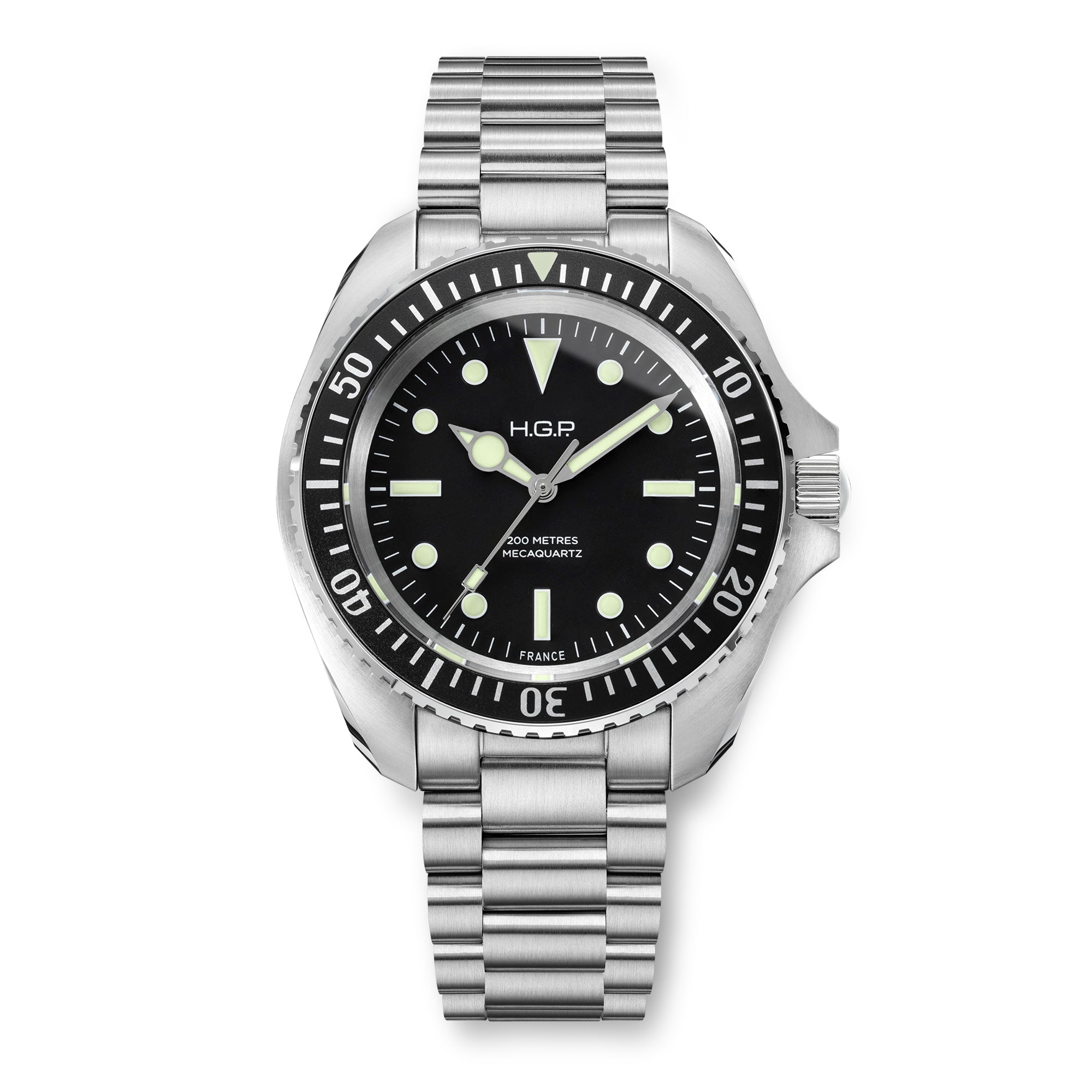Montre de plongée Diver 200M Mecaquartz