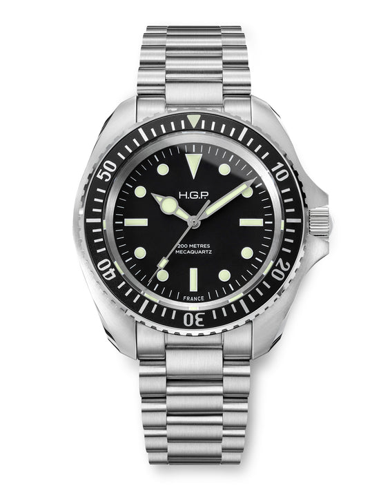 Montre de plongée Diver 200M Mecaquartz