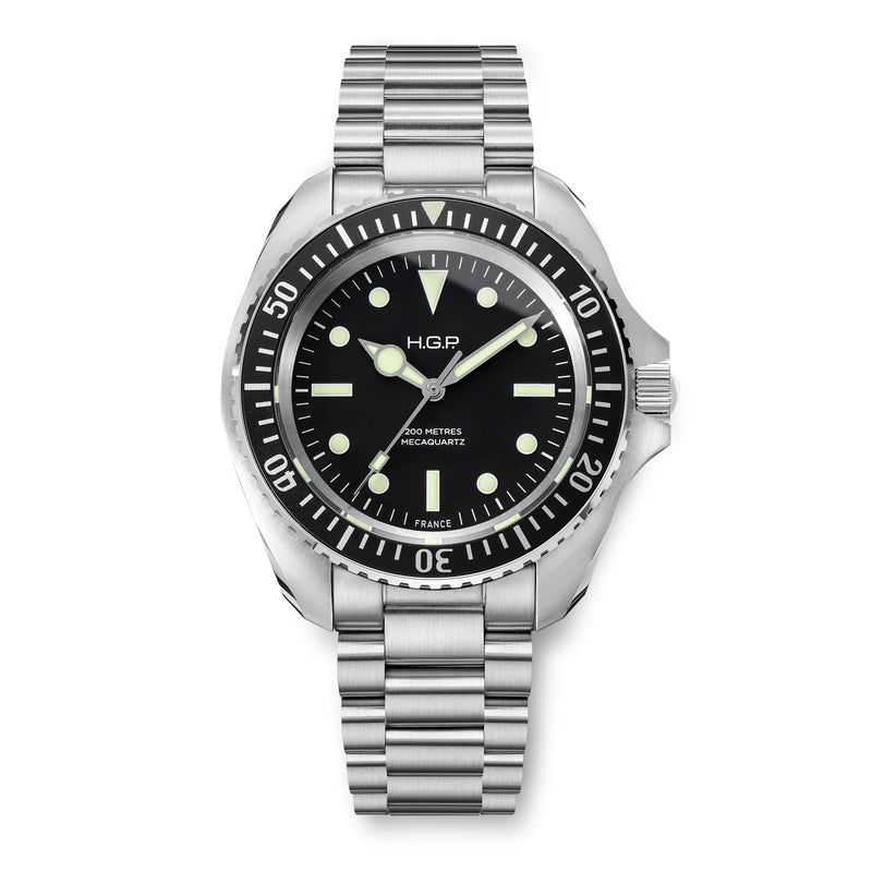 Montre de plongée Diver 200M Mecaquartz