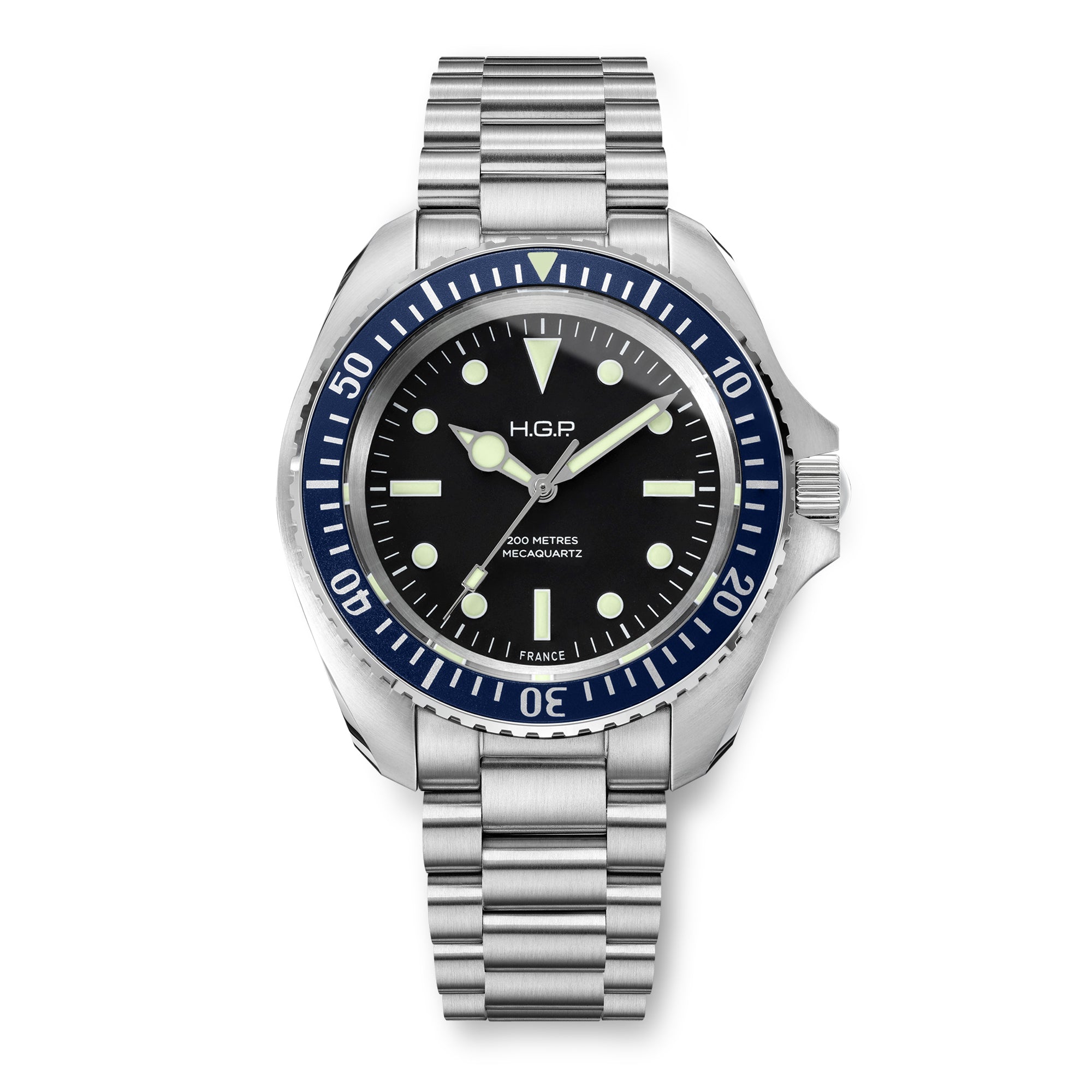 Diver 200M Mecaquartz Diving Watch - Blue
