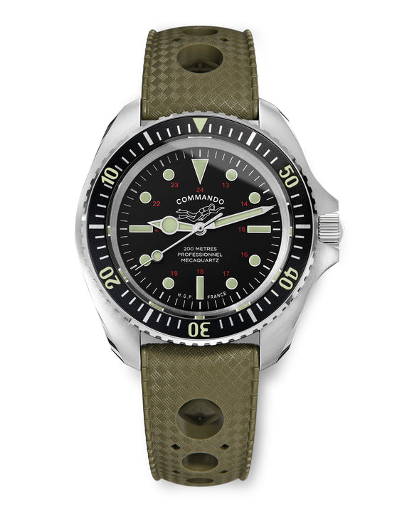 Montre de plongée Diver 200M Mecaquartz Commando