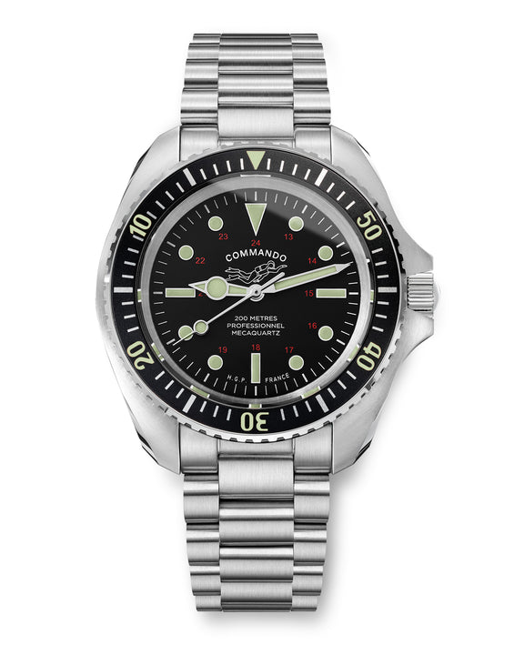 Diver 200M Mecaquartz Commando Diving Watch