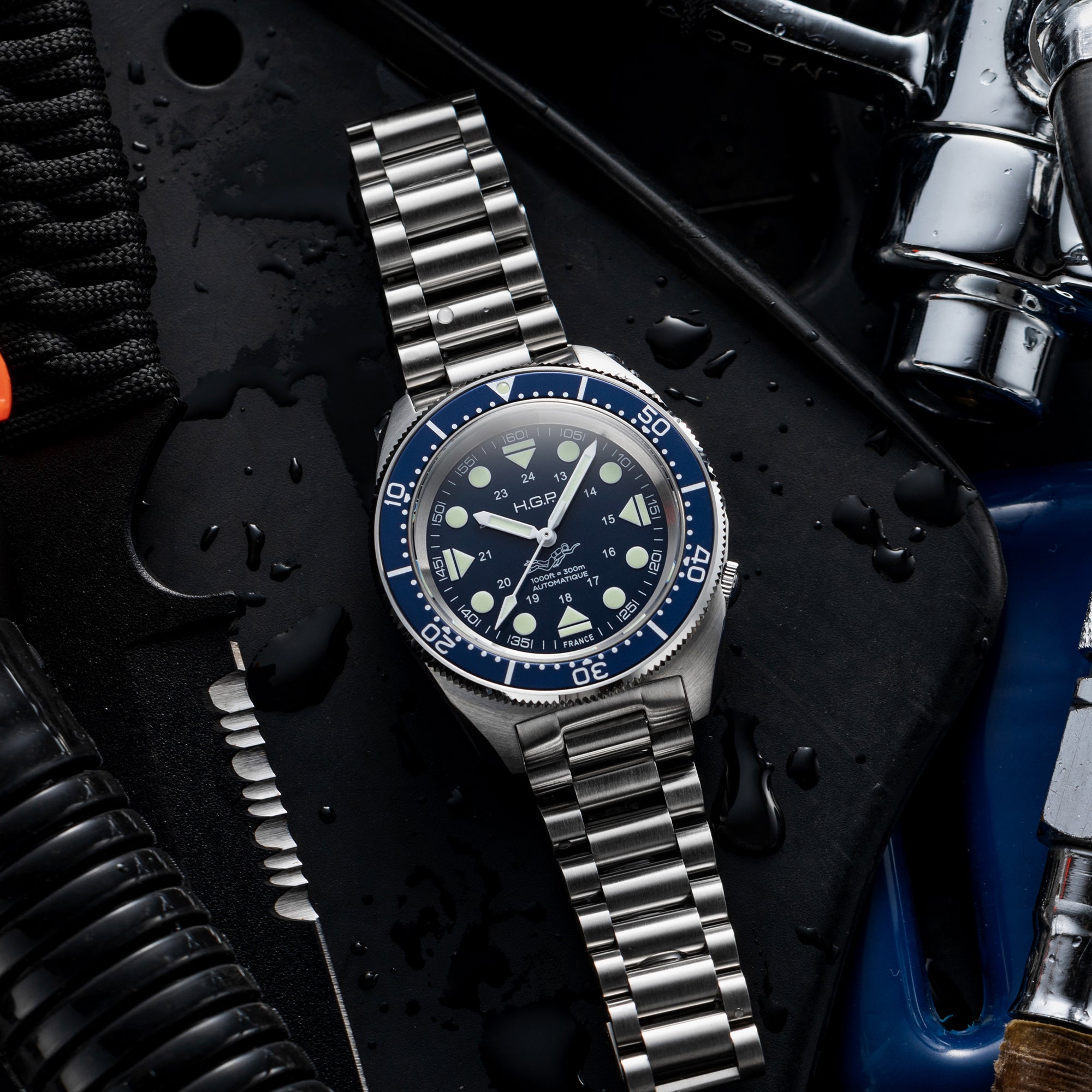 Diver 300M Automatic Commando - Blue Diving Watch