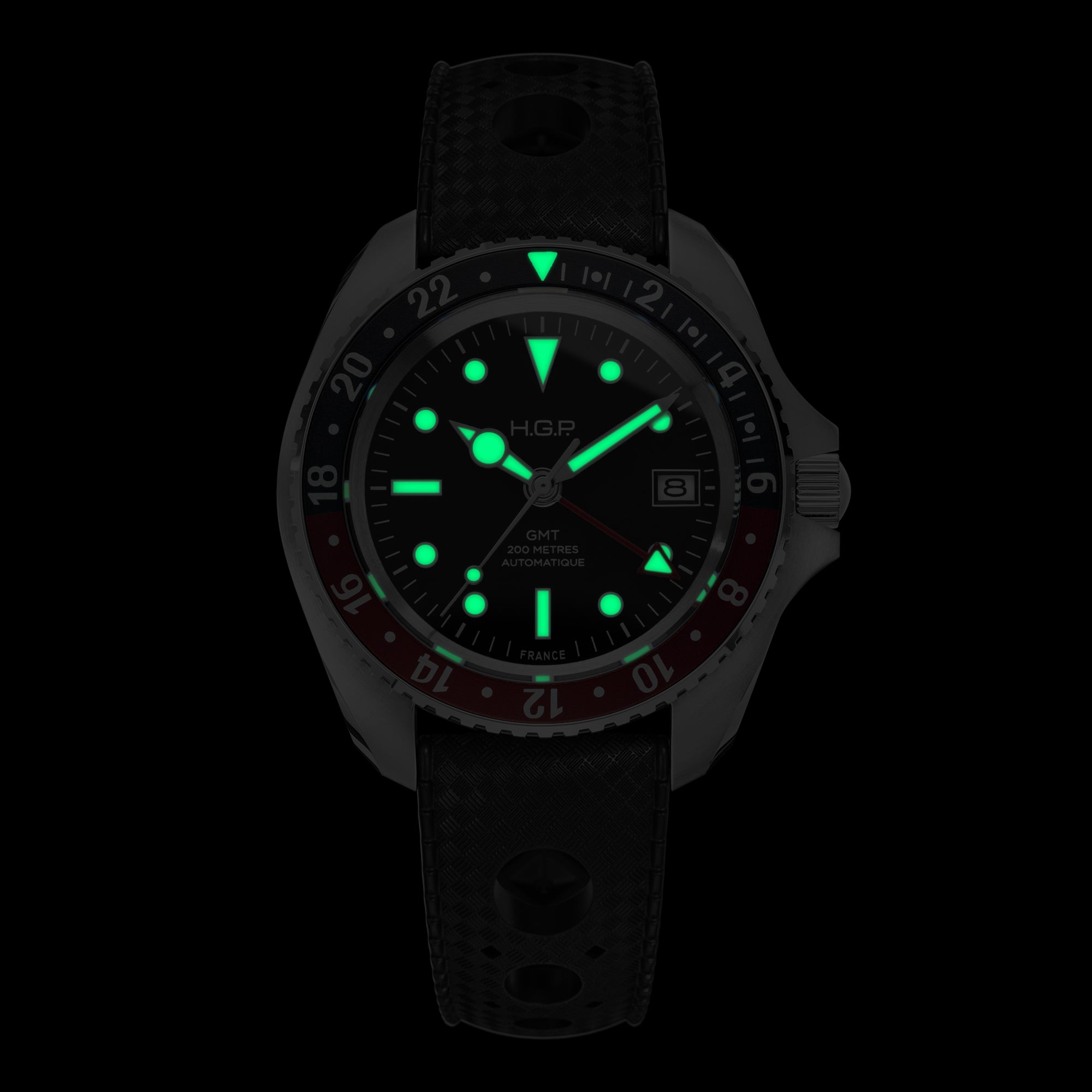 Dm2000 Watch Diver GMT 200M Automatic Vintage Watch -