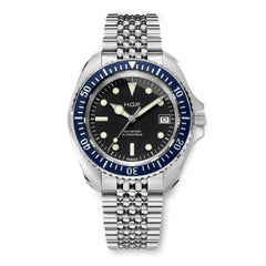 Diver 200M Automatic Bracelet Diving Watch - Blue - HGP - Dive Watches