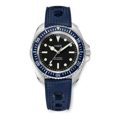 Diver 200M Mecaquartz Diving Watch - Blue - HGP - Dive Watches