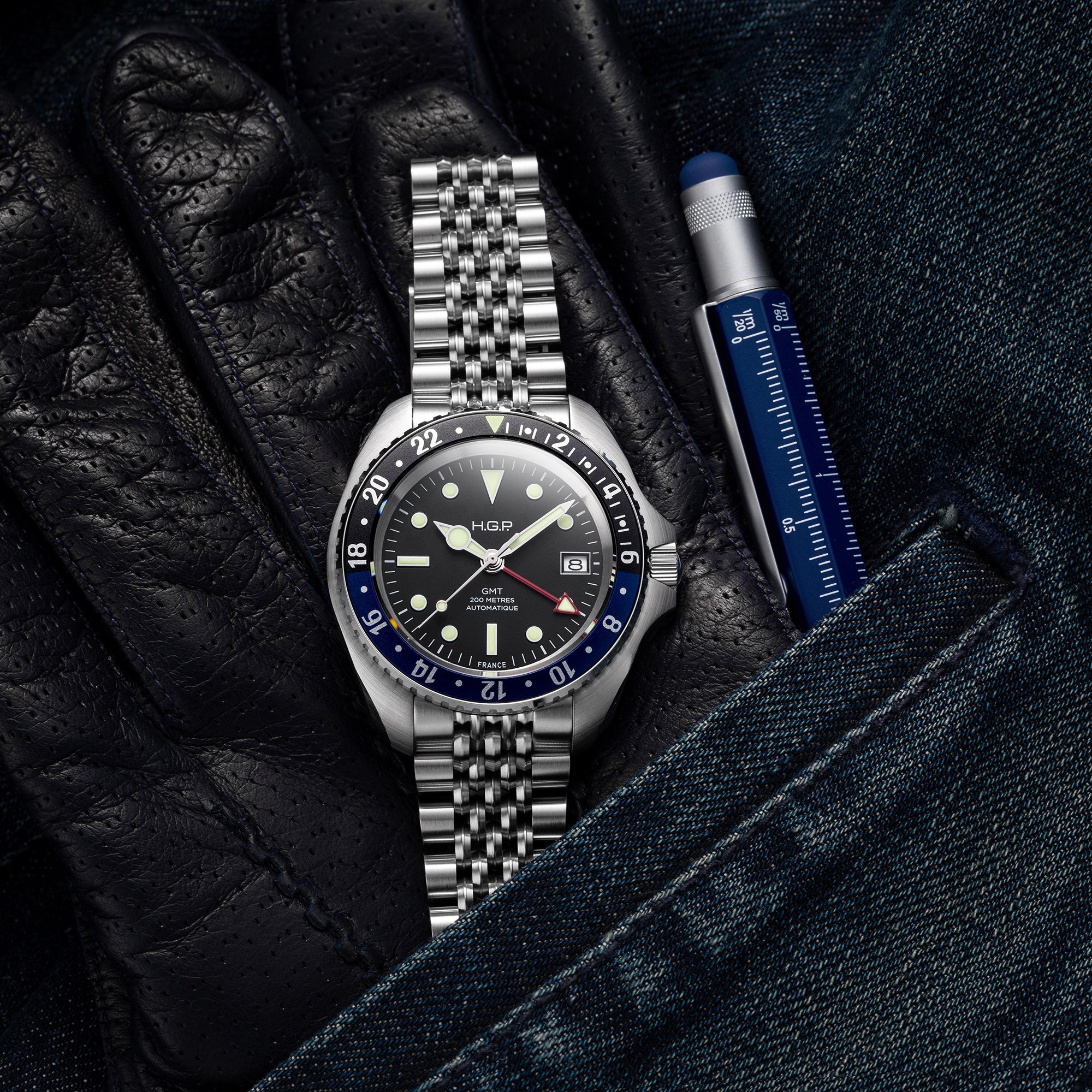 Diver GMT 200M Automatic Vintage Watch