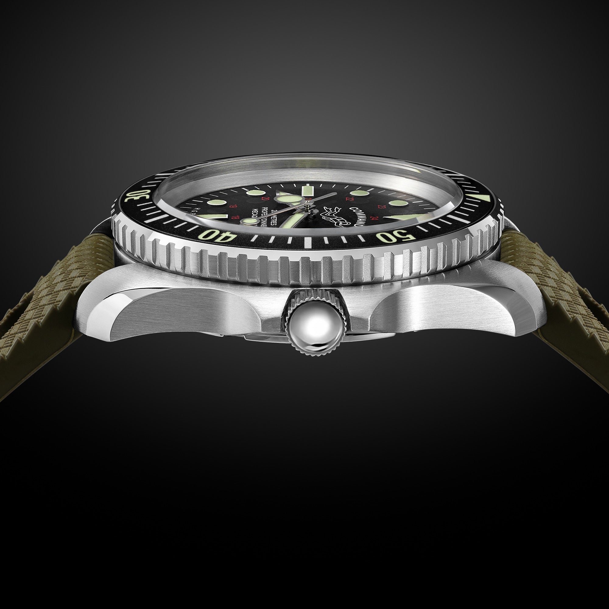 Montre de plongée Diver 200M Mecaquartz Commando - C3