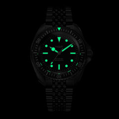 Diver 200M Mecaquartz Bracelet Diving Watch - Black PVD